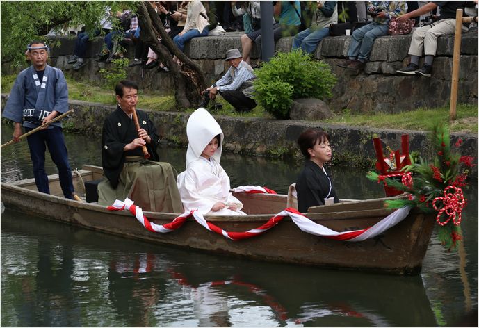 ハートランド倉敷　瀬戸の花嫁・川舟流し_a0256349_19235713.jpg