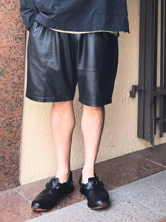 ☆値下げ【VOO】レザーショーツ(Necessary LeatherShorts