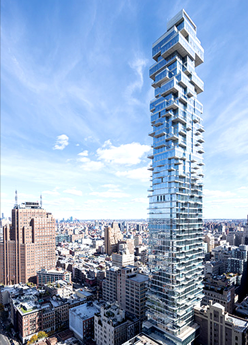 NYで話題のジェンガみたいな新築高層コンドミニアム、56 Leonard_b0007805_9573657.jpg
