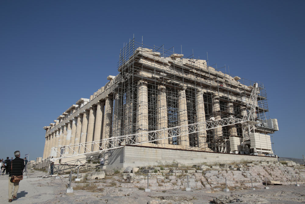 次代へ 修復のパルテノン神殿 鴉の独りごと