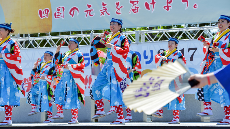 四国の祭り 2007　よさこい / とらっくよさこい(ちふれ)_d0246136_14500251.jpg