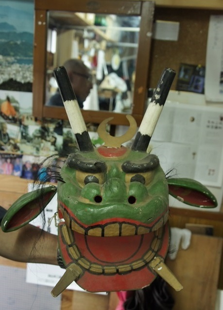 牛鬼 郷土玩具 愛媛 宇和島 作者:河野一水 アウトレット特売