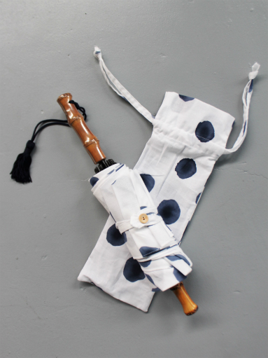 ツタエノヒガサ　 女性の日傘 - 「うさぎのたすき」(折り畳み式) _b0139281_18153018.jpg