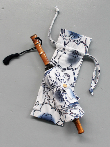 ツタエノヒガサ　 女性の日傘 - 「うさぎのたすき」(折り畳み式) _b0139281_18175856.jpg