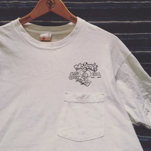 1980s \" WOODY WOOD PECKER \" 100% cotton - PRINT - POCKET Tee SHIRTS × 3 pcs ._d0172088_18163515.jpg