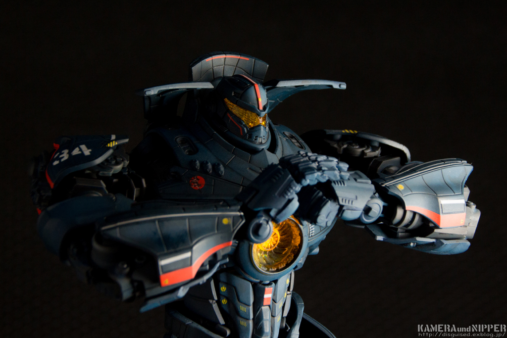 完成】PLAMAX JG-02 1/350 ジプシー・デンジャー : Nacht Modell 完成】PLAMAX JG-02 1/350 ジプシー・デンジャー : Nacht Modell
