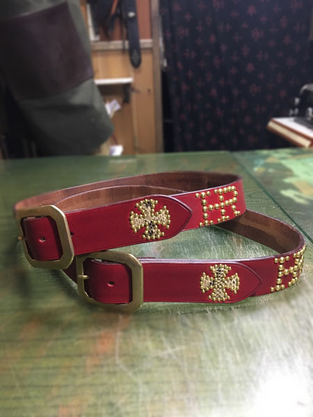 custom order studs belt_f0161305_19250843.jpg