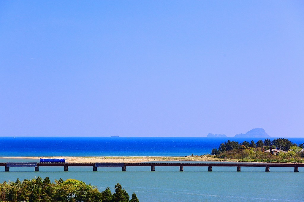 由良川鉄橋 彩