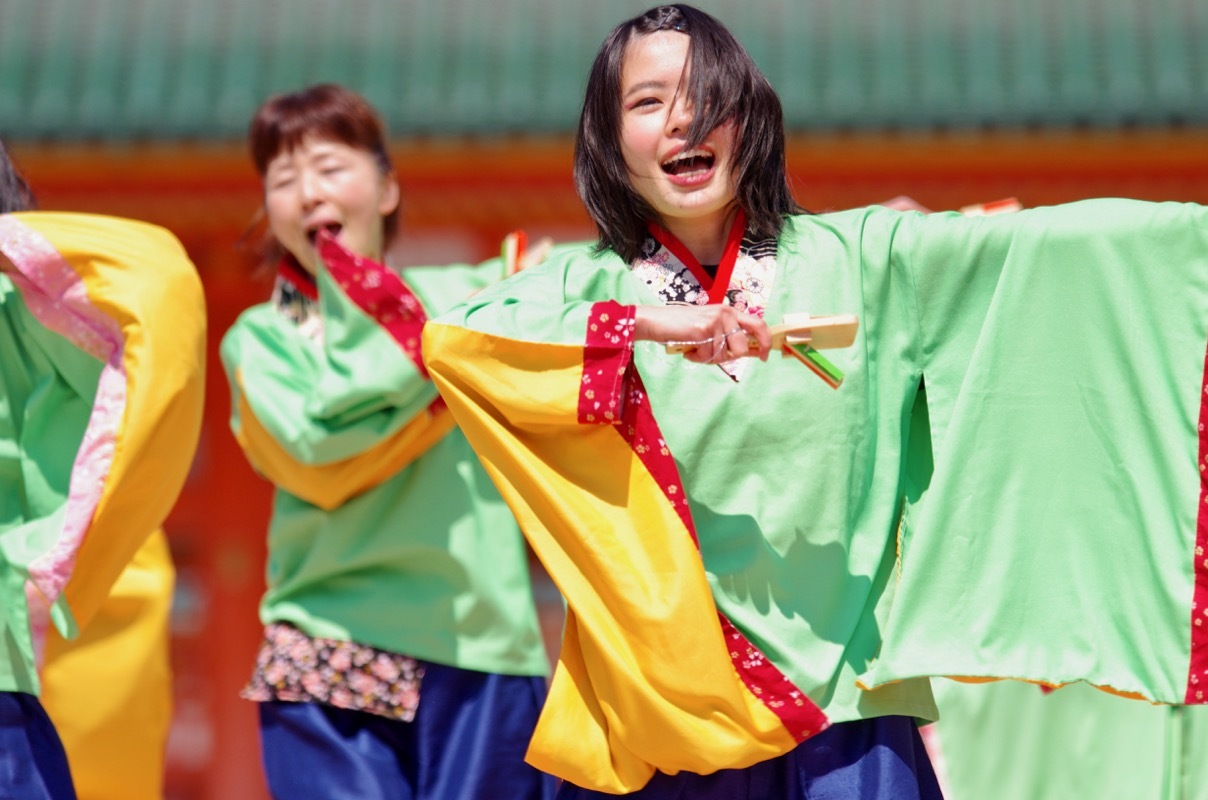 ２０１７京都さくらよさこい2日目その６（よさこい美山「山舞麗」）_a0009554_19270325.jpg