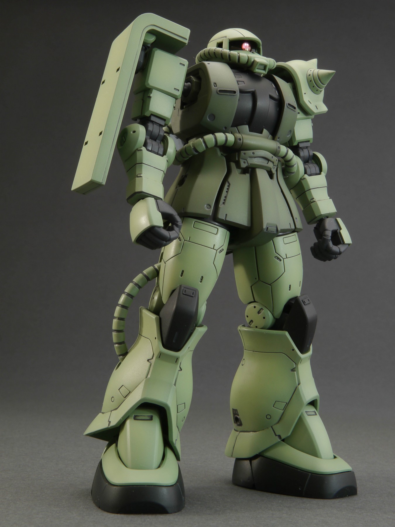 HG THE ORIGIN 量産型ザク 1/144 完成品 とマテリア続き_c0065927_02411196.jpg