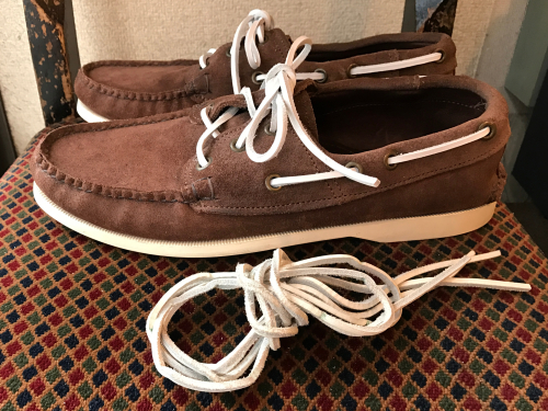 デッキシューズの紐の交換 ｃｏｂｂｌｅｒ ｓ ｂｌｏｇ