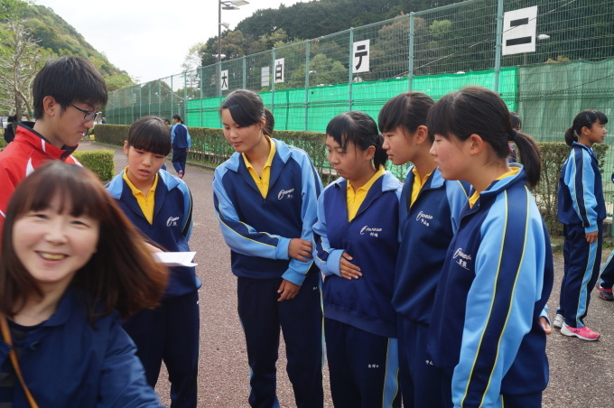 H29三重県中学生スフトテニス選手権大会紀北地区予選_d0142626_14322822.jpg