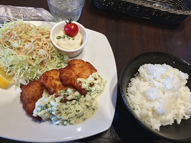 町田多摩境：さかい珈琲の「チキンオムライス」を食べた♪_c0014187_2081828.jpg