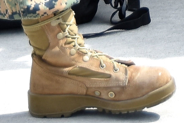 アメリカ軍 海兵隊 USMC サイドジッパー コンバット ブーツ