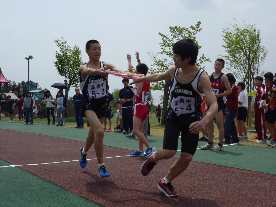 中体連大会の幕開け 県駅伝大会東置賜地区予選会_e0359282_08581795.jpg