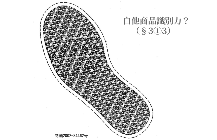 商標 平成16年 行ケ 216号 Vans靴底形状商標事件 識別力 ちょっと古い 裁判例と知財実務 Gkブログ