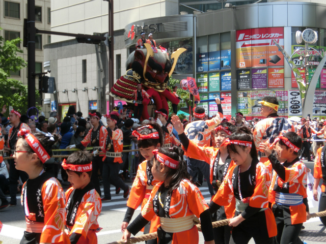 九州のお祭りが天神に集合_f0156960_14332933.jpg