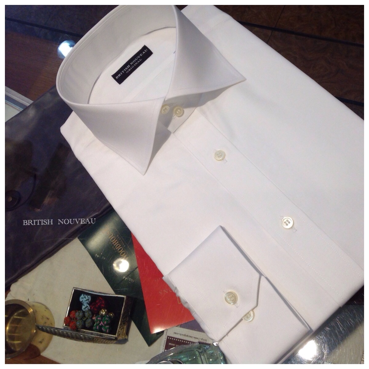 続  CUSTOM  ORDER  SHIRT  White  (^○^)_f0039487_18483884.jpg