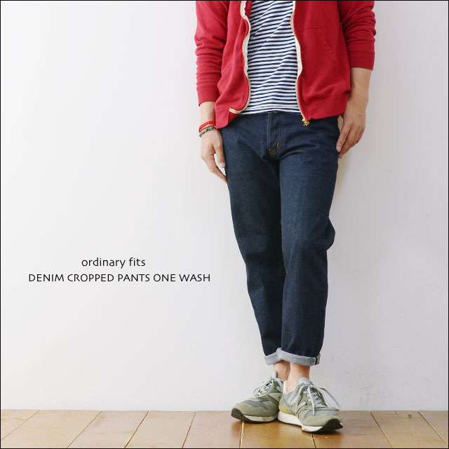 ordinary fits [オーディナリー フィッツ] 5POCKET ANKEL DENIM ONE WASH [OM-P020OW] _f0051306_18105073.jpg