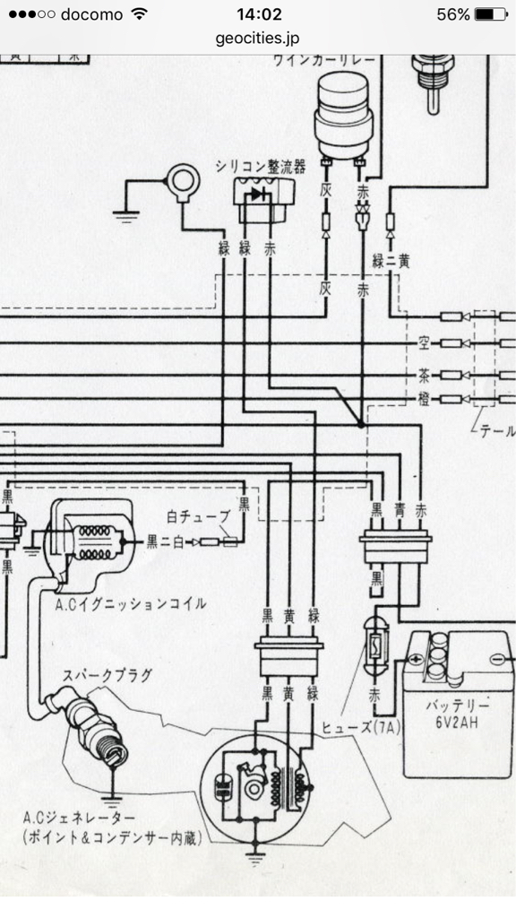 モンキー配線図 錦絵の寺坂屋
