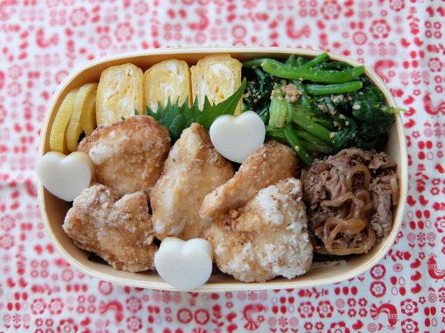 小学校4年生男子遠足弁当と 5日分のお弁当 今日のダ弁