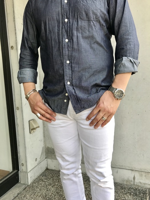 INDIVIDUALIZED SHIRTS 。。。DENIM Shambre・其の②！★！_d0152280_14511762.jpg