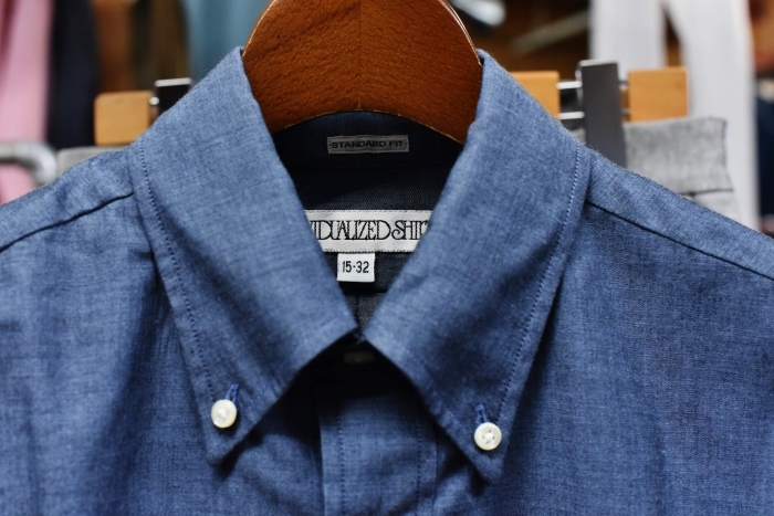 INDIVIDUALIZED SHIRTS 。。。DENIM Shambre・其の②!★!_d0152280_15365187.jpg