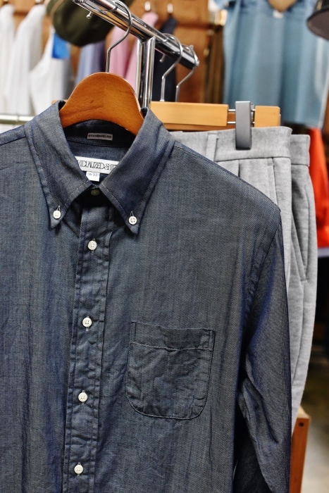 INDIVIDUALIZED SHIRTS 。。。DENIM Shambre・其の②！★！_d0152280_16074116.jpg