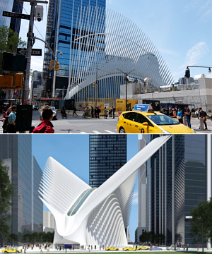 Westfield World Trade Centerのオキュラス（the Oculus）_b0007805_1894297.jpg