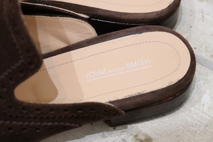 JOHN MASON SMITH & JANE SMITH : FULL BROGUE SLIPPER_f0224266_19070848.jpg