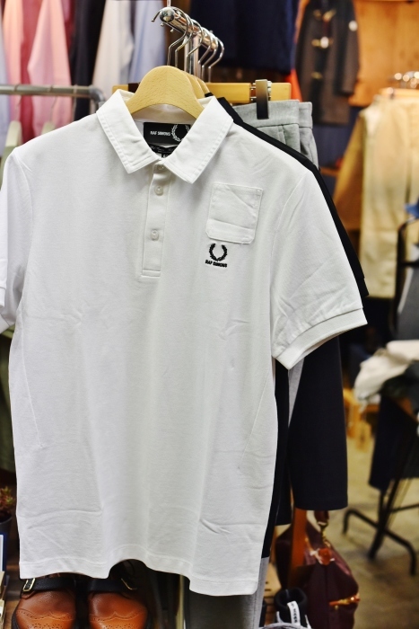 残り「白」もあと僅かです。。。FRED PERRY × RAF SIMONS_d0152280_01285704.jpg