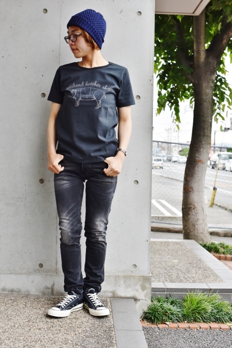 大人のPRINT TEE 。。。DAILY WARDROBE INDUSTRY_d0152280_20593956.jpg