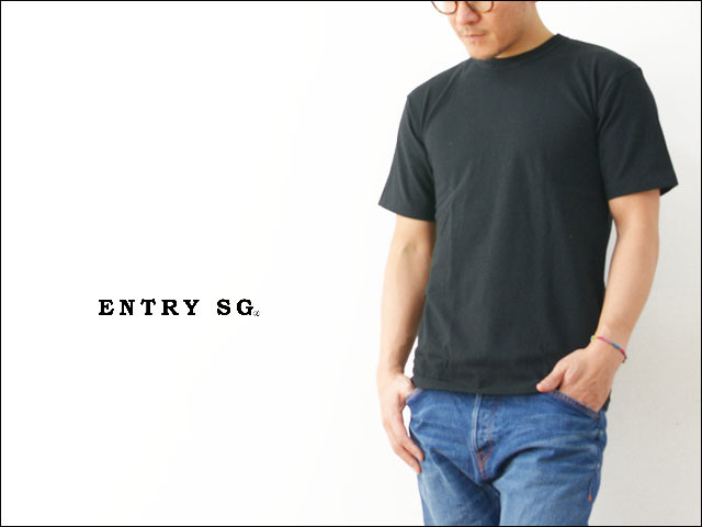 ENTRY SG [エントリーセスジー] EXCELLENT WEAVE [エクセレントウィーブ]　吊り編み機Tシャツ_f0051306_18001659.jpg