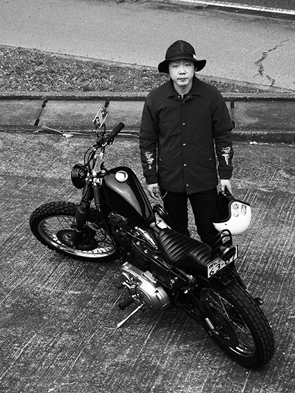 五十嵐 亮 & Harley-Davidson XLH883(2017.04.21)_f0203027_13335327.jpg