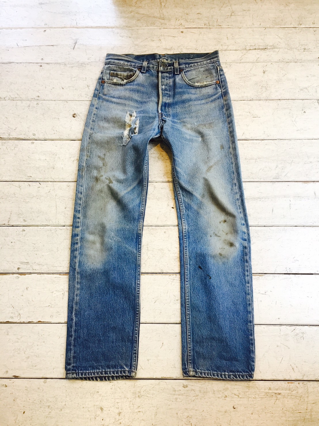 Levis  501 crash denim pants_c0177238_15274948.jpg