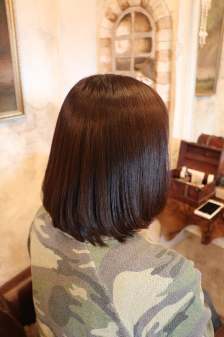 中明度でグレージュ系カラーしてみた!_b0210688_17453012.jpg