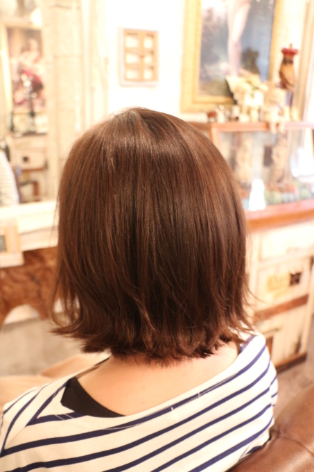 中明度でグレージュ系カラーしてみた!_b0210688_17455943.jpg
