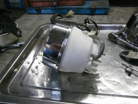 ゼファー750 タコメーター変更・・・ : 道草道中