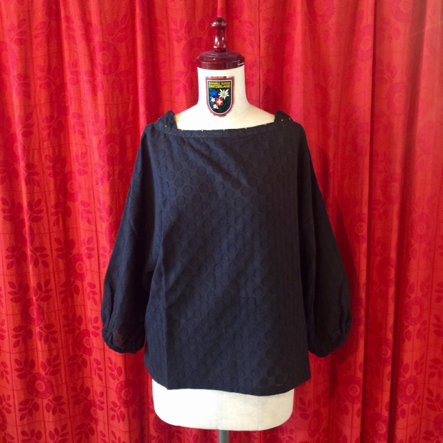 【marbleSUD】dyedot エボールBLOUSE_d0000298_15013175.jpg