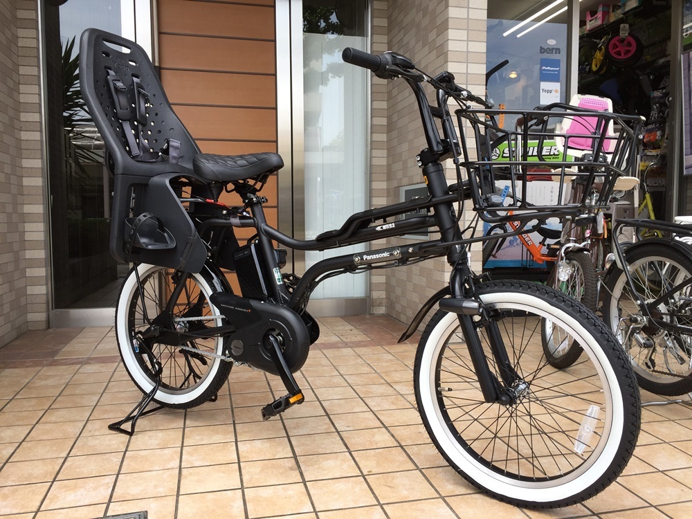 パナソニックEZ-マットナイトにyepp maxi/ホワイトリボンタイヤ仕様