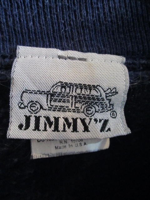 JIMMY\'Z (ジミーズ)　スウェット_f0181819_14303998.jpg