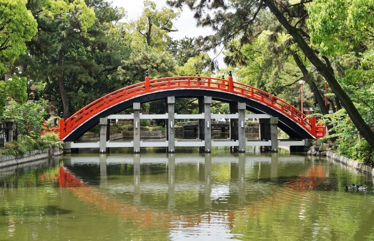 住吉大社の太鼓橋　＠大阪市_b0063958_19594229.jpg