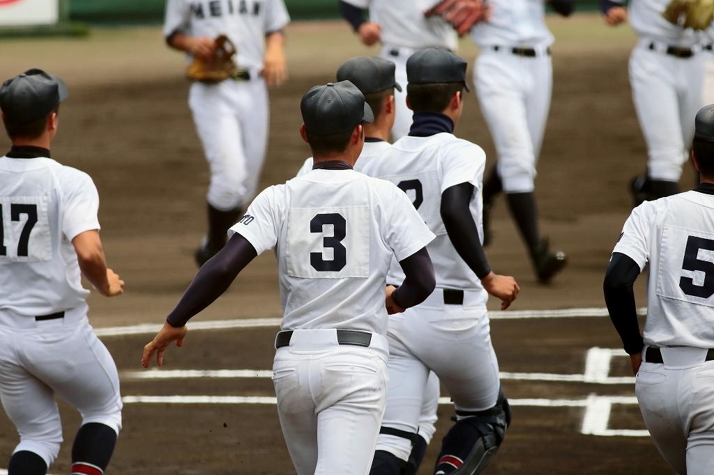 平成29年度 春季京都府高等学校野球大会決勝　綾部高校ｖｓ龍谷大平安1_a0170082_2283189.jpg