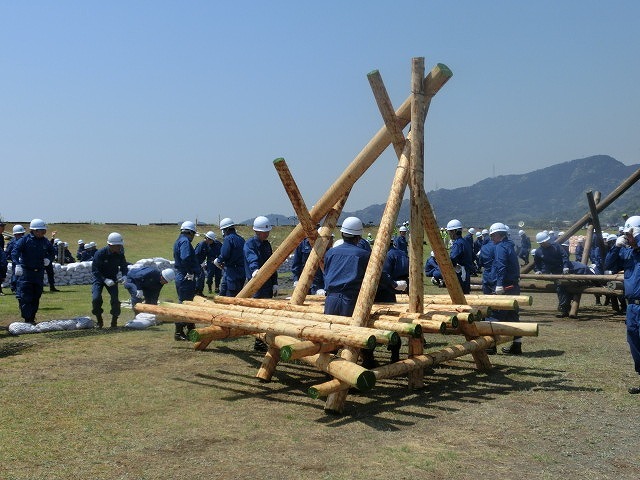 説明員がわかりやすく解説 29年度「富士市水防訓練」_f0141310_07053882.jpg
