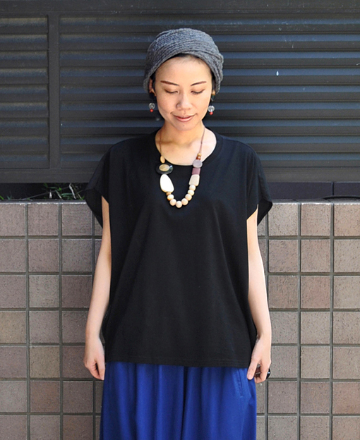 FACTORY ペルー綿 ドロップショルダーカットソー_d0193211_20282140.jpg