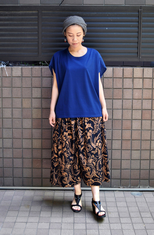 FACTORY ペルー綿 ドロップショルダーカットソー_d0193211_20382994.jpg
