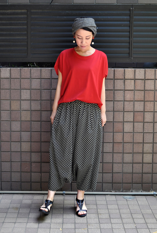 FACTORY ペルー綿 ドロップショルダーカットソー_d0193211_20385682.jpg