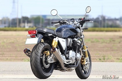 ｃｂ１１００ ｒｓ ｅｘ用 ２本出しマフラー マーチとバイク