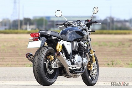 ＣＢ１１００ ＲＳ／ＥＸ用 ２本出しマフラー_a0345441_09354910.jpg