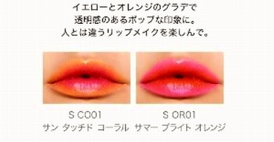 メイベリンのグラデーションリップ ダリア日記帳